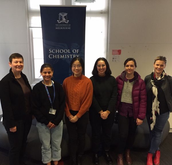 Panel members from the Women in Chemistry event
